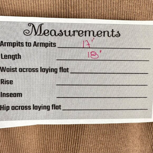 2/$30 Zara Tan Caramel Square Neckline Ribbed Crop Top Long Sleeves Size Large - Picture 14 of 14